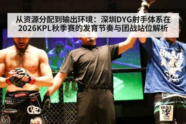 从资源分配到输出环境：深圳DYG射手体系在2026KPL秋季赛的发育节奏与团战站位解析